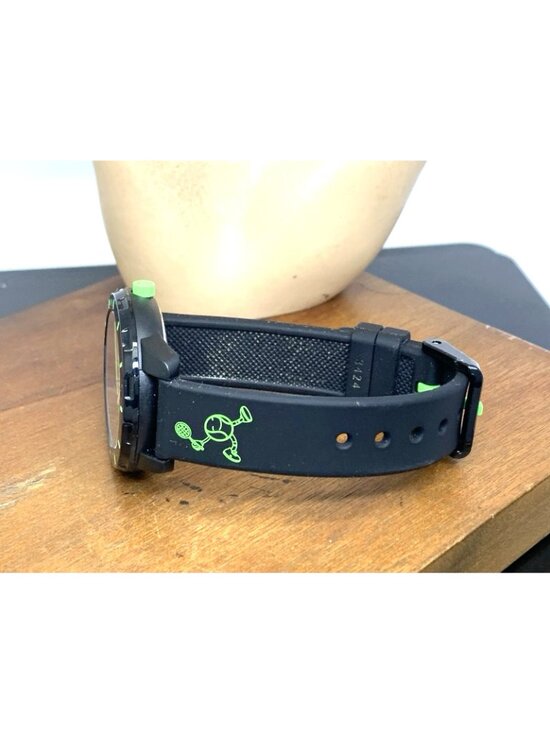 Lacoste Womens Kids Watch 2030052 Quartz Mini Tennis Green Dial Rubber Band 35mm main image 9